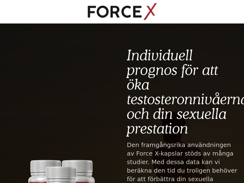 ! NEW OFFER - Force X ME - DTC [SE] (Banner,Native,Social,Search,SEO,Brand Bidding) - CPA 