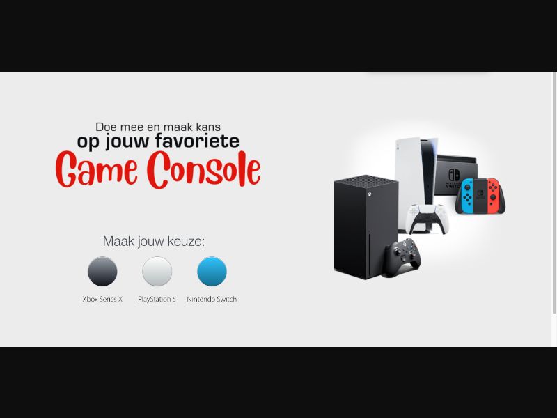BE - Quiztionnaire - Gaming Console - (CPL)