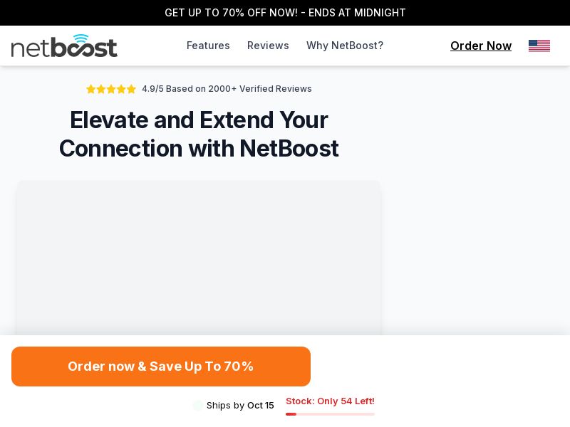 NetBoost WiFi Repeater [US] (Social,Banner,Native,Push,SEO,Search,Brand Bidding) - CPA