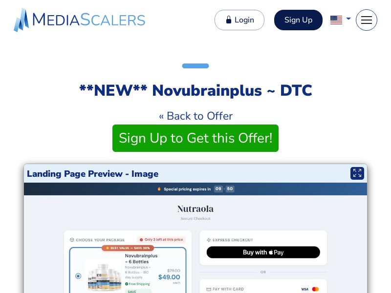 Novubrainplus ~ DTC [US]