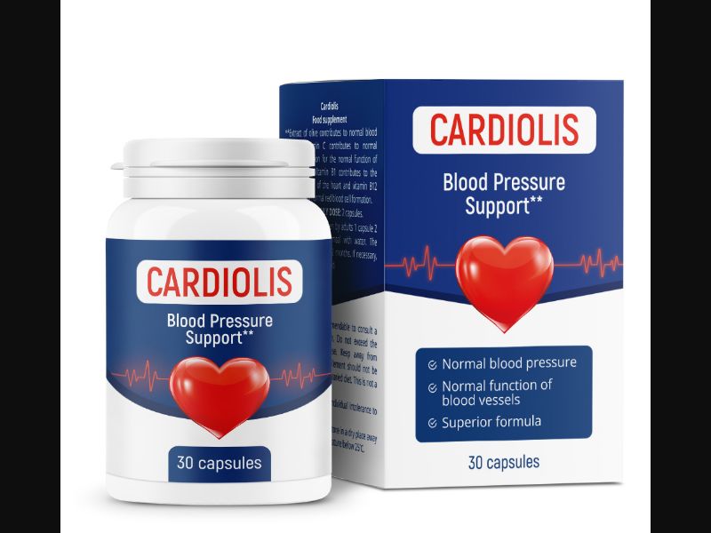 Cardiolis - capsules for hypertension | free