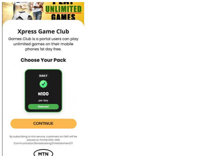 Xpress Games MTN