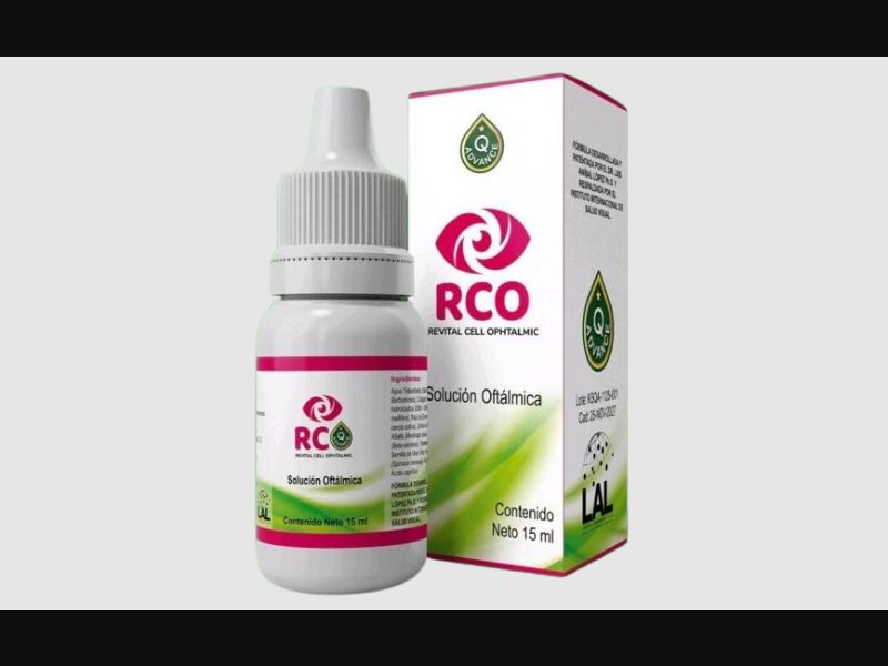 RCO - drops for improving vision