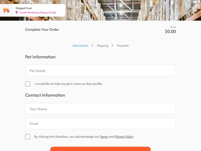 Crumb. Free Pet Tag - $3 P&P [CA]