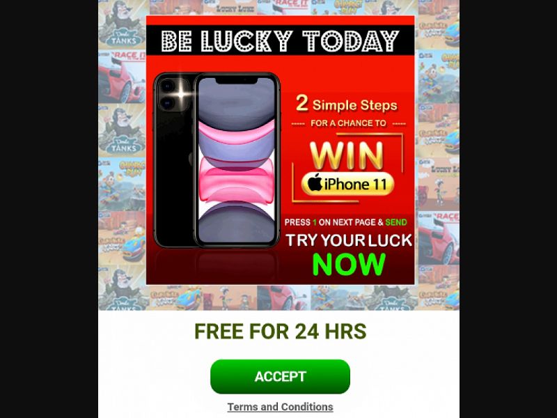 [MOB] Win iPhone Contest /KE [Safaricom] - 2 Click