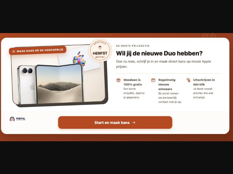 38940 - NL - [WEB+MOB] - Win iPhone Duo - CPL SOI