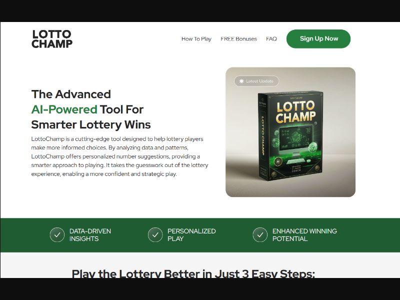 Lotto Champ - CPA - [US/UK/CA/AU/NZ]