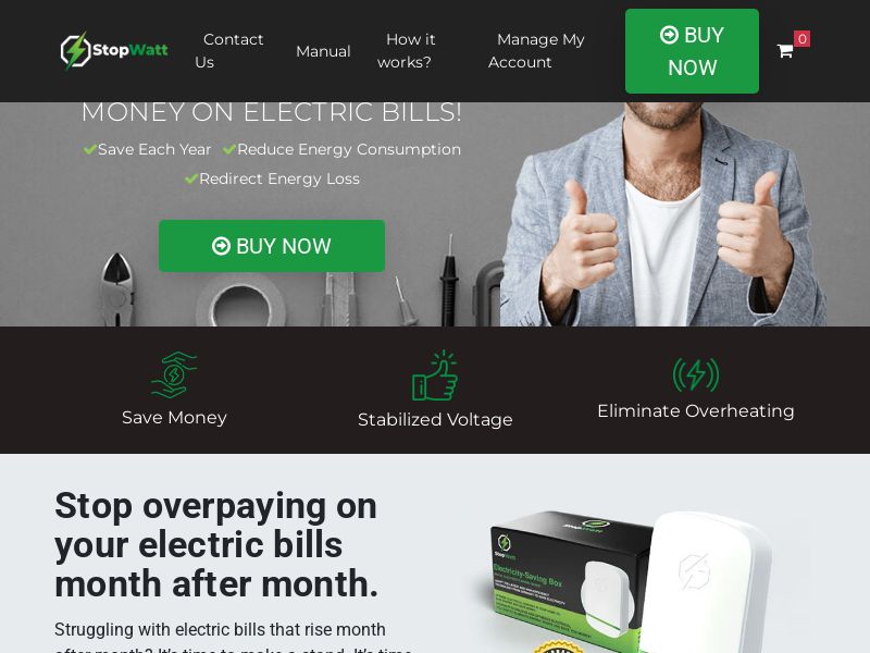 ! HOT OFFER - Stopwatt Electricity-Saving Box [US,CA,AU,NZ,DE,FR,MX,UK] (Social,Banner,Native,Push,SEO,Search,Brand Bidding)-CPA