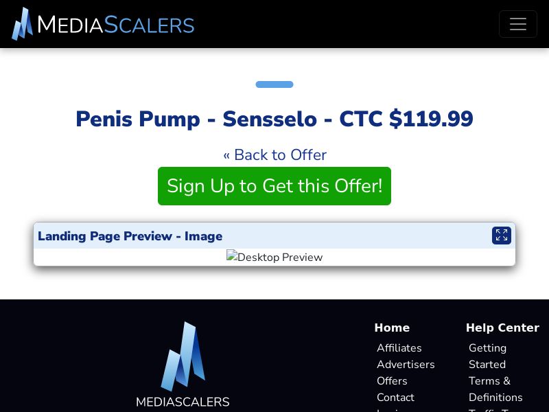 Penis Pump - Sensselo - CTC $119.99 {+Advertorial, DTC, Alt-Landers} (Event Tracking) [US, DE, CA, AU, UK, FR, IL, +232 More]