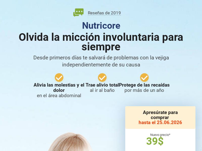 Nutricore PA - cystitis
