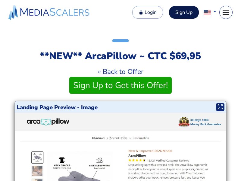 ArcaPillow ~ CTC $69,95 {+DTC} [US]