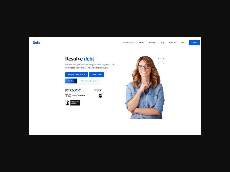 Solo - Resolve Debt - RevShare (US)