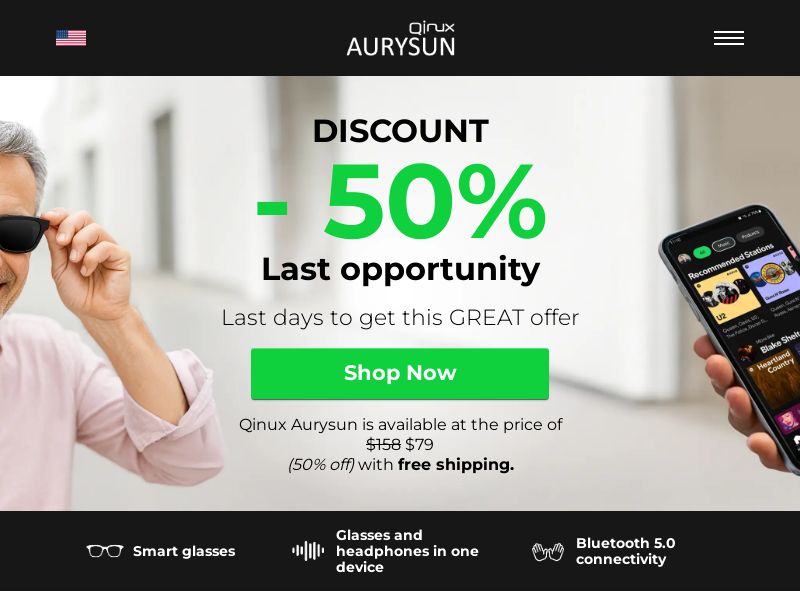 Qinux Aurysun SS - US/INTL
