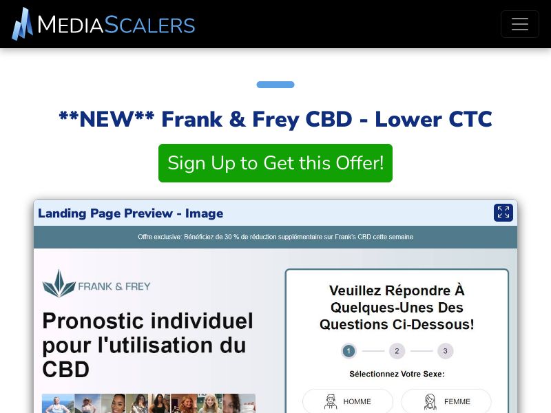 Frank & Frey CBD - Lower CTC {+DTC, Alt-Landers} [FR]