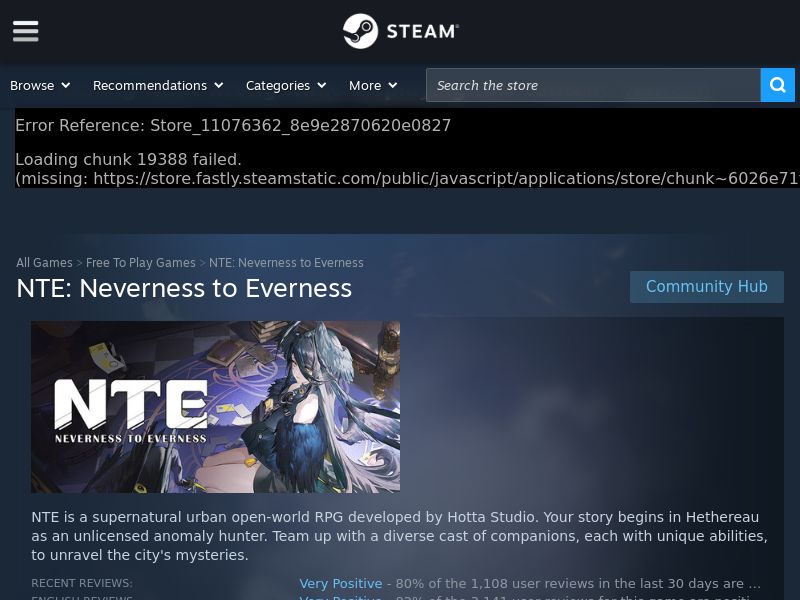 Neverness To Everness | Free to Play Anime-Style RPG (WIN/STEAM) | DE
