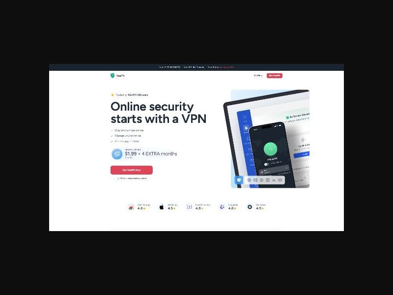 VeePN - VPN Service - iOS CPS (WW)