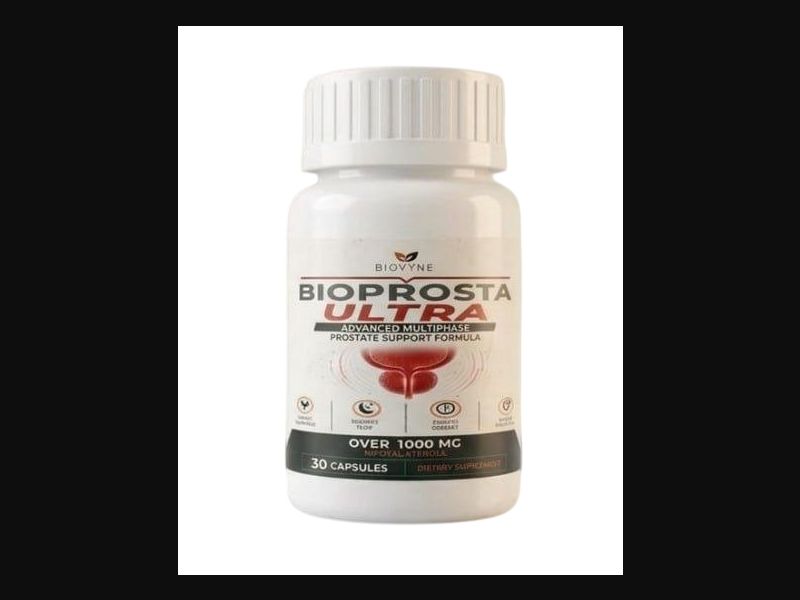 Bioprosta Ultra - capsules for prostatitis and improving potency