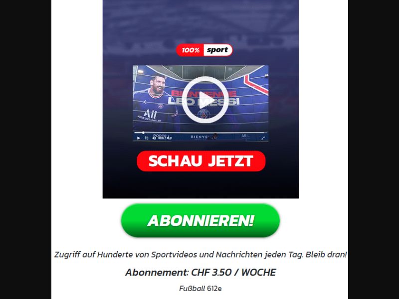 [MOB] Messi Soccer /CH [Swisscom] - 2 click