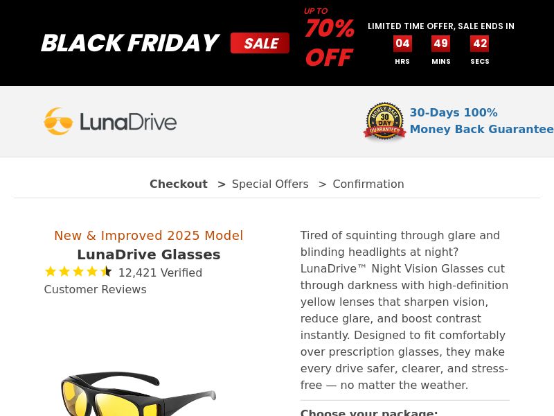 LunaDrive Glasses SS - AU