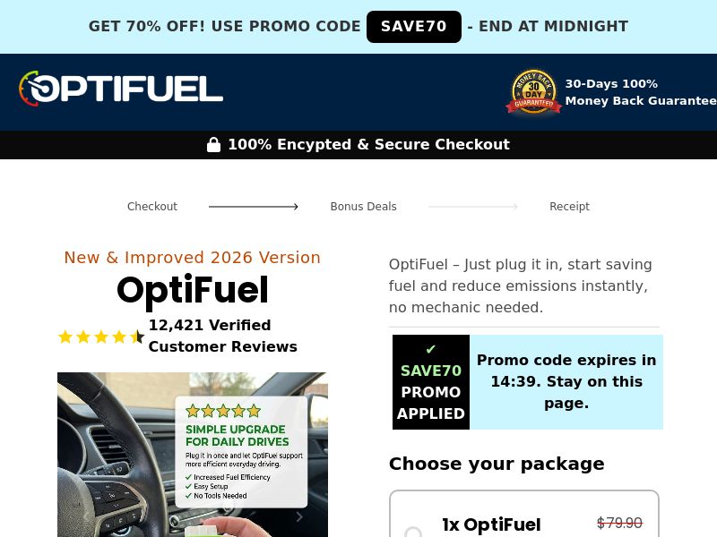 ! NEW OFFER - Optifuel Energy Saver - DTC [DE,IT,IE,ES] (Social,Banner,Native,Push,SEO,Search,Brand Bidding) - CPA
