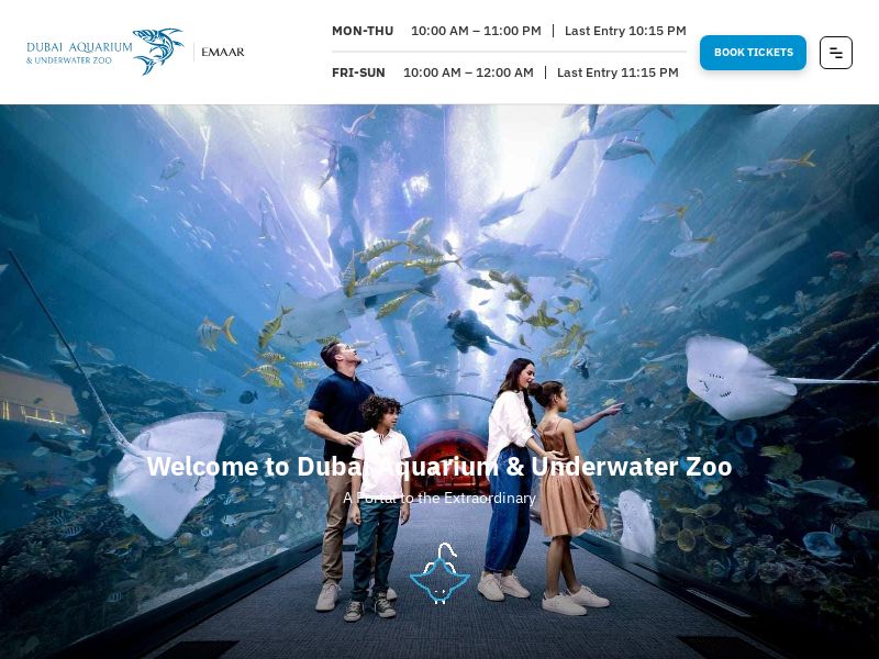 TheDubaiAquarium.com Travel CPS - Worldwide** (GC)