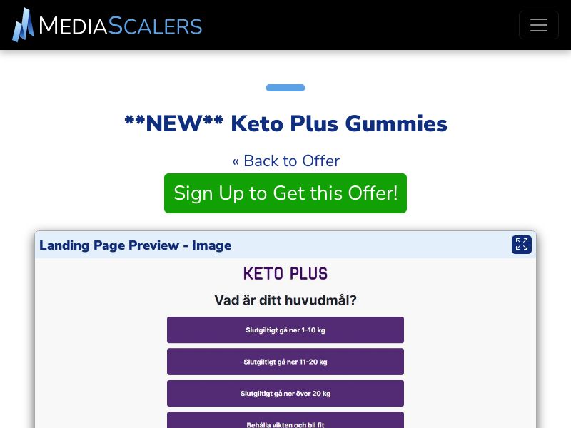 Keto Plus Gummies {+DTC, Quiz} (Event Tracking) [SE]