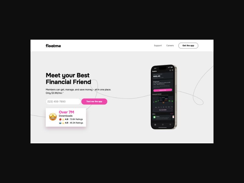 FloatMe - Cash Advance - IOS Only - CPL (US)