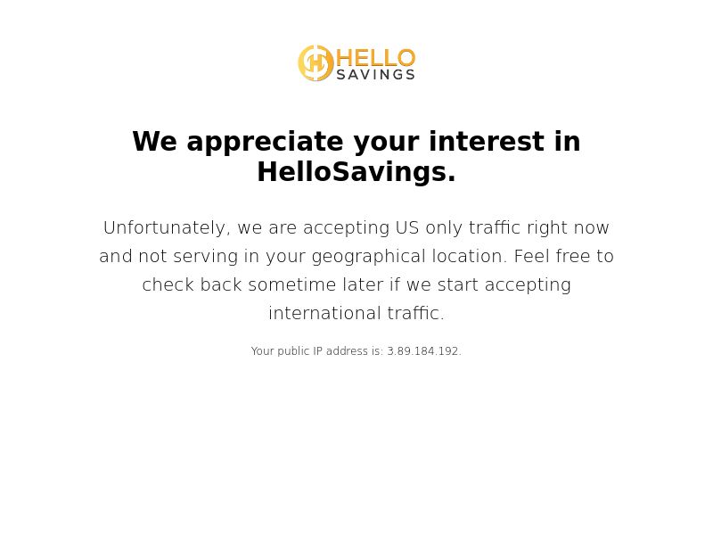 HelloSavings Coupons - US