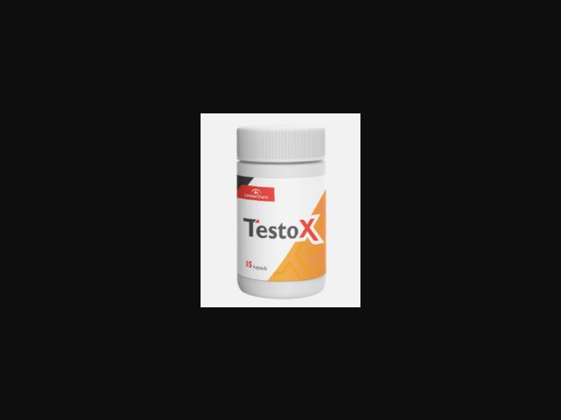 TestoX - penis enlargement capsules