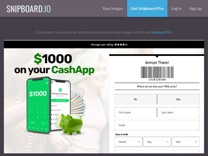 ConsumersConnect - 1$k CashApp US - SOI