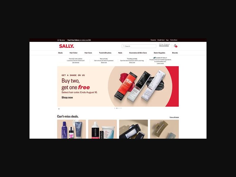 Sally Beauty - Beauty Supply - RevShare (US)