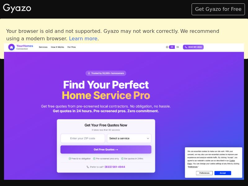 Your Home Connection - US - (Proof Needed)