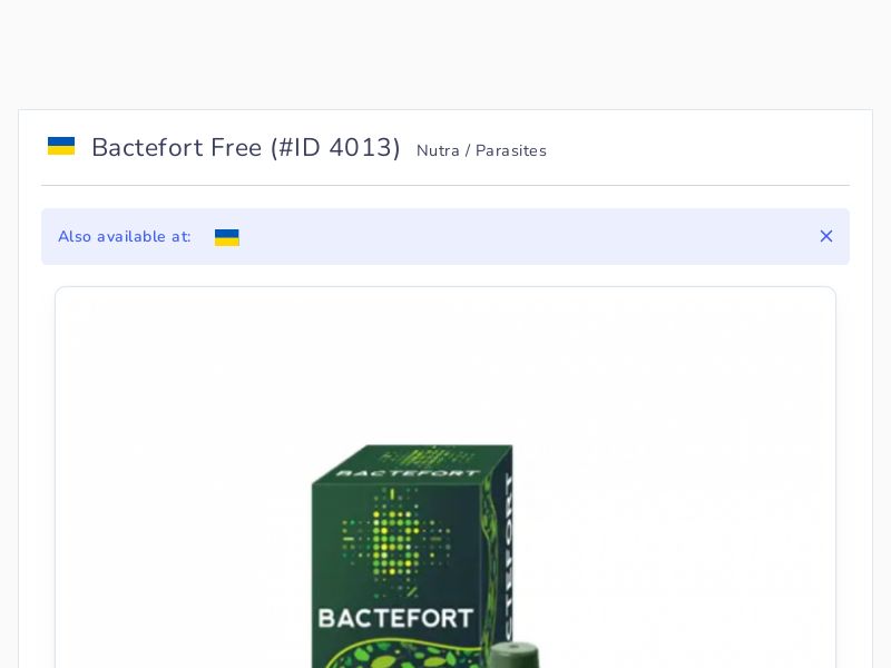 Bactefort Free