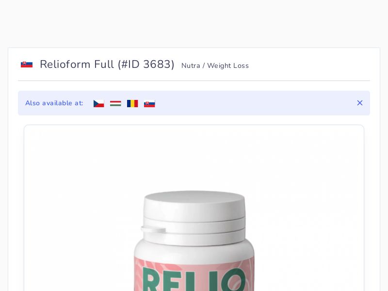 Relioform Full