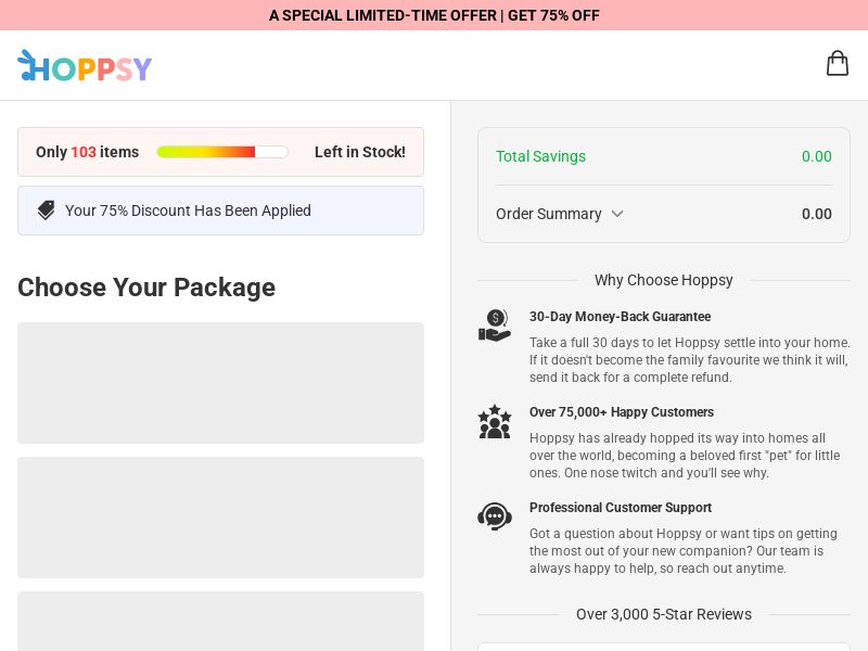 Hoppsy Robot Bunny - Product Page [INTL] (Social,Banner,Native,Push,SEO,Search,Brand Bidding) - CPA