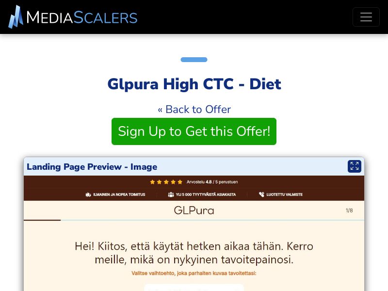 Glpura High CTC - Diet {+Quiz, DTC} [FI]