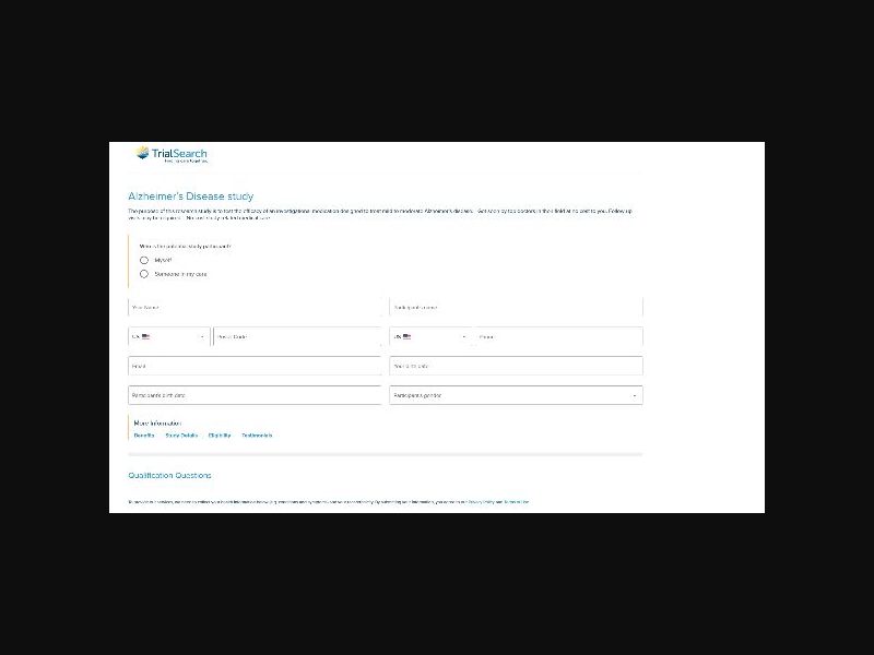 Clinical Trials - Alzheimer's Disease -CPL (US)