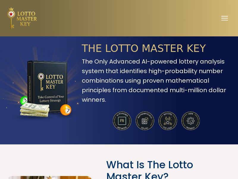 Lotto Master Key SS - US/UK/CA/AU/NZ (No Brand Bidding)