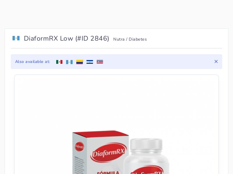 DiaformRX Low