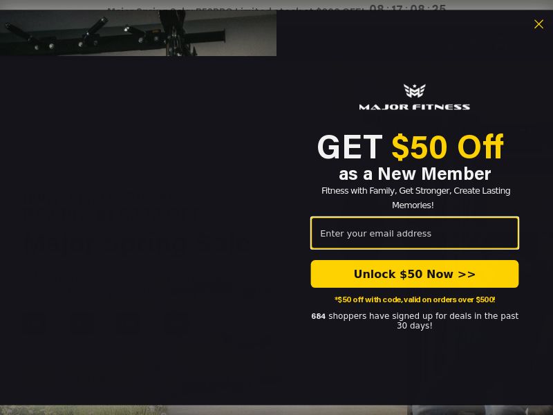 Majorfitness.com Ecommerce CPS - United States