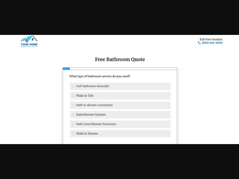 [WEB+MOB] Your Home Services Path - Bathroom Path /US SOI