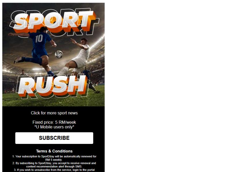 Sport Rush U Mobile