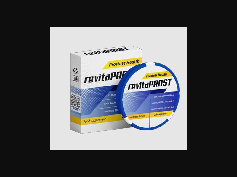 Revitaprost - capsules for prostatitis | low price