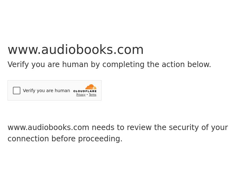Audiobooks - 30 day Free Trial [US,CA,UK,FR,AU]