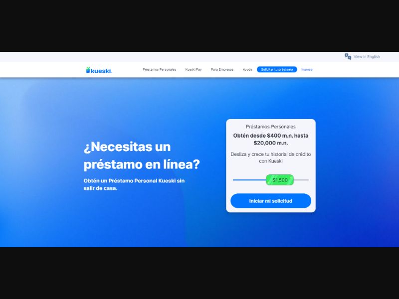 [WEB+MOB] Kueski /MX CPL [Approval required]