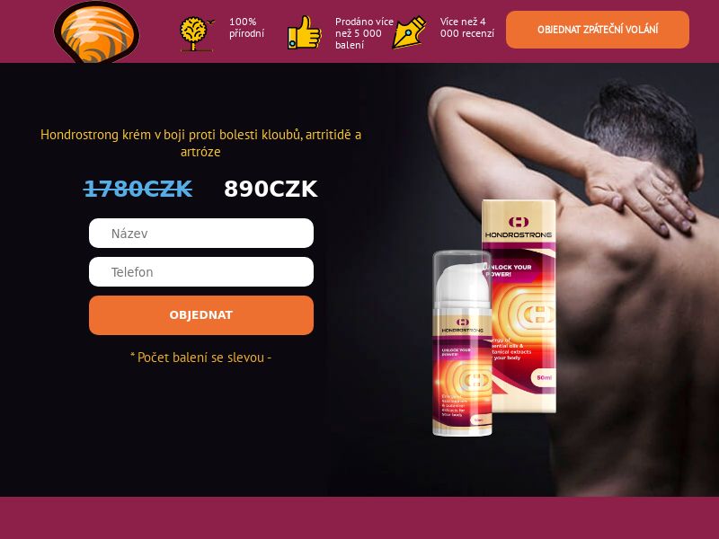 Hondrostrong CZ - arthritis product
