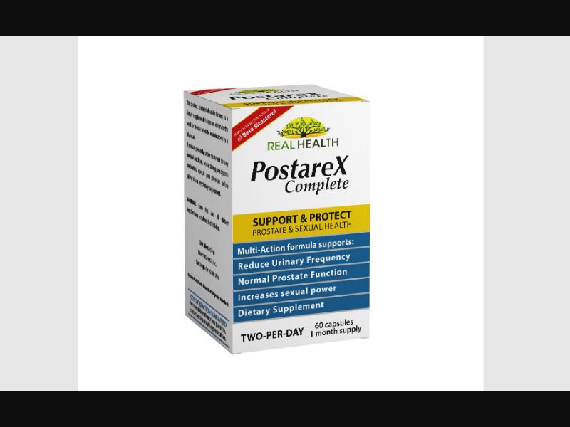 PostareX - capsules for prostatitis and potency