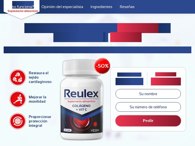 REULEX MX 590mxn - ARTHRITIS PRODUCT