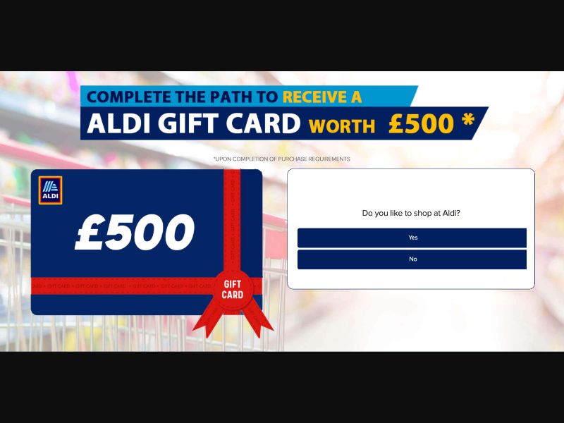 UK - RewardFlux- Aldi £500 - (CPL)
