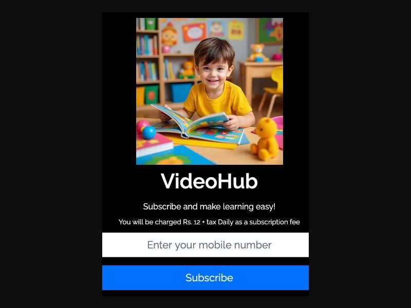 37436 - LK - [MOB] - Videohub (non-billable) - Mobitel - PIN